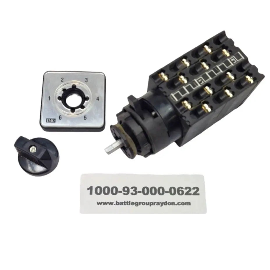 1000-93-000-0622 - 6 Position Switch - 2 Pole - CS20A-F-ST62 battlegroupraydon battlegroup-raydon