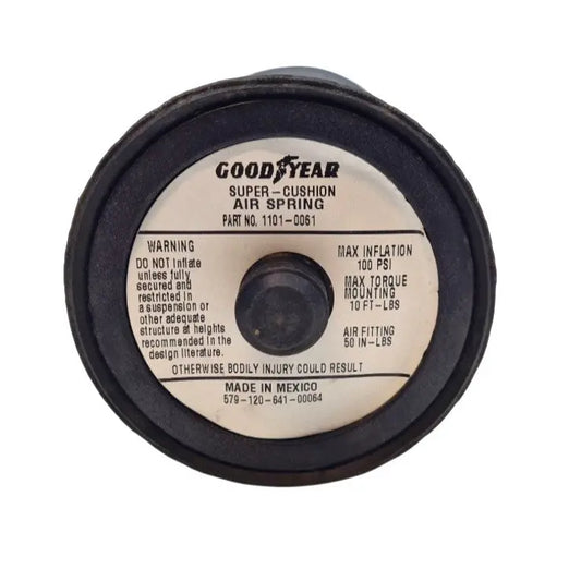 2590-01-593-5091 - Super Cushion Cab Air Spring Osh-Kosh - 11010061 - link - Goodyear Goodyear battlegroup-raydon