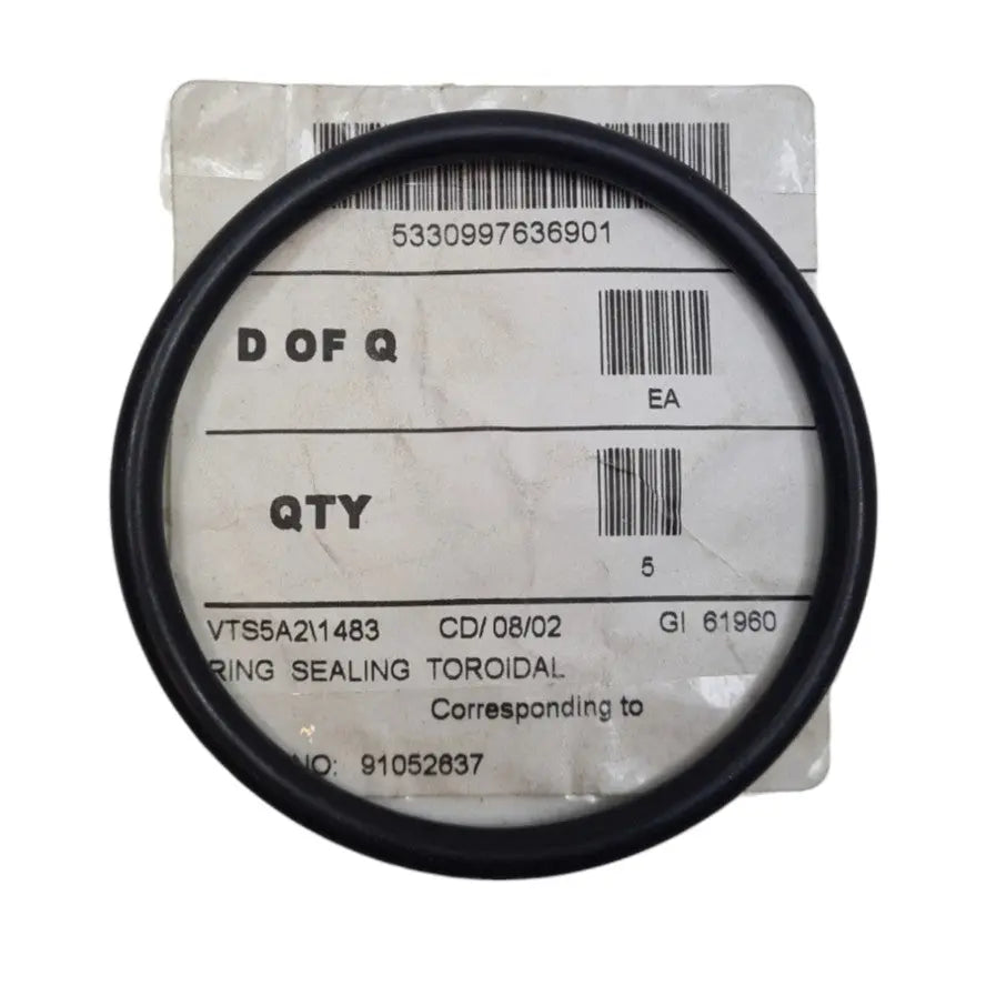 5330-99-763-6901 - Sealing Ring Toroidal - 7BD - Bedford - 73.8MM ID x 5.7MM H - 91052637 Bedford Genuine Parts battlegroup-raydon