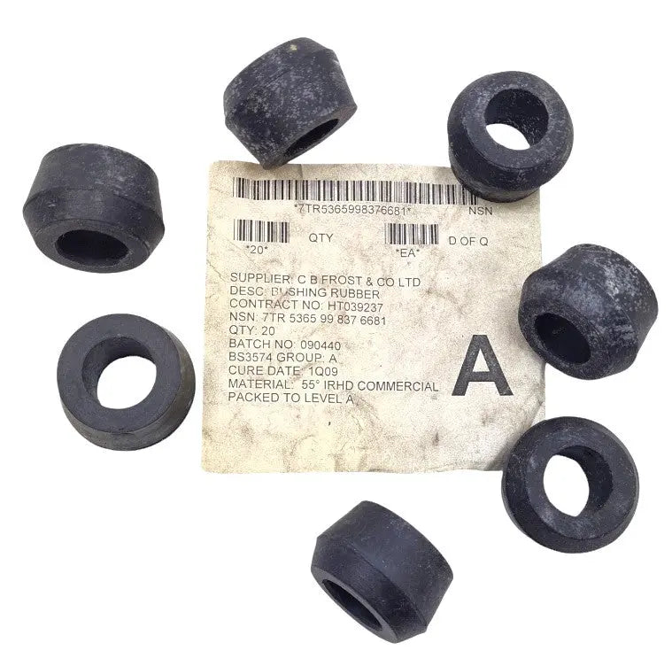 5365-99-837-6681 - Shock Absorber Bushing - Land Rover Series 11 - 111 - Defender - 7TR - 552819 Land Rover battlegroup-raydon