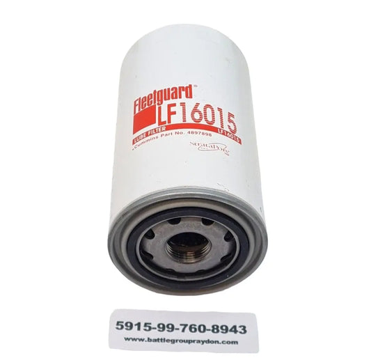 5915-99-760-8943 - Oil Filter - Fleetguard - for Cummins ISDE engines - LF16015 - Fleetguard battlegroup-raydon