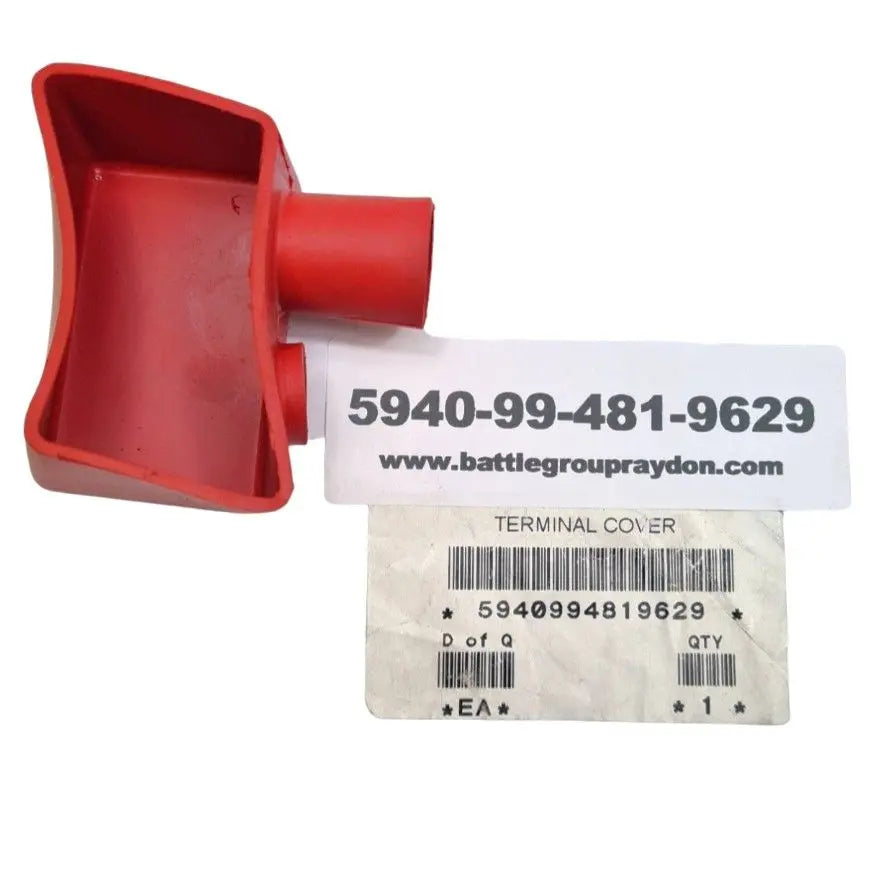 5940-99-481-9629 - Battery Terminal Rubber Cover - Positive - 70mm - 5300-288 - BTC50R.10 - 7XD - Defender Wolf battlegroup-raydon battlegroup-raydon