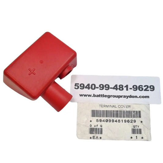 5940-99-481-9629 - Battery Terminal Rubber Cover - Positive - 70mm - 5300-288 - BTC50R.10 - 7XD - Defender Wolf battlegroup-raydon battlegroup-raydon