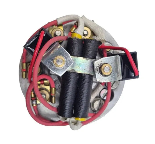 6105-99-828-4395 - Stator Motor Yoke - Comes with Coils and Poles - 4 Tag Connectors - 46MT4 - battlegroup-raydon battlegroup-raydon