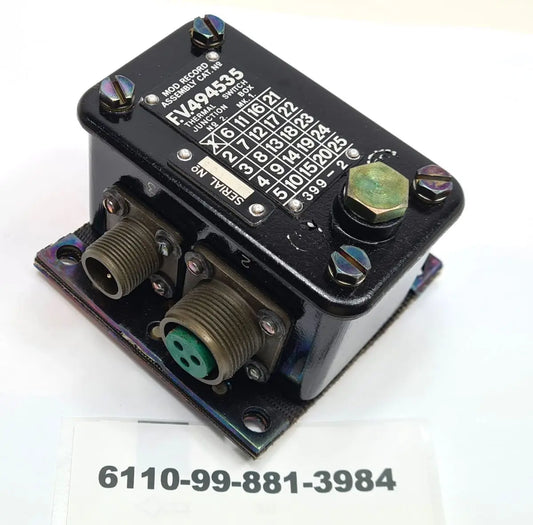 6110-99-881-3984 - Thermal Junction Switch Box - No 2 Mk1 - FV494535 - 46MT4 - battlegroup-raydon battlegroup-raydon