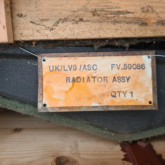 2930-99-815-7693 - Radiator Block - Daimler Ferret - FV59086 - LV9/ASC battlegroup-raydon battlegroup-raydon