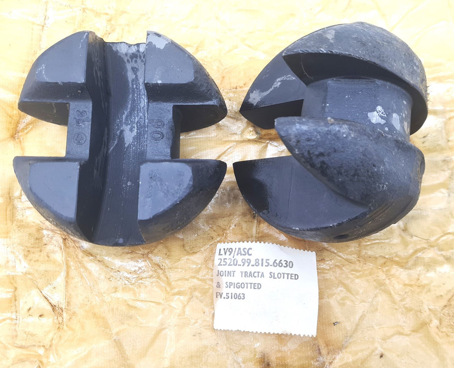 2520-99-815-6630 - Slotted and Splined Tracta Joint - FV51063	LV9/ASC battlegroup-raydon battlegroup-raydon