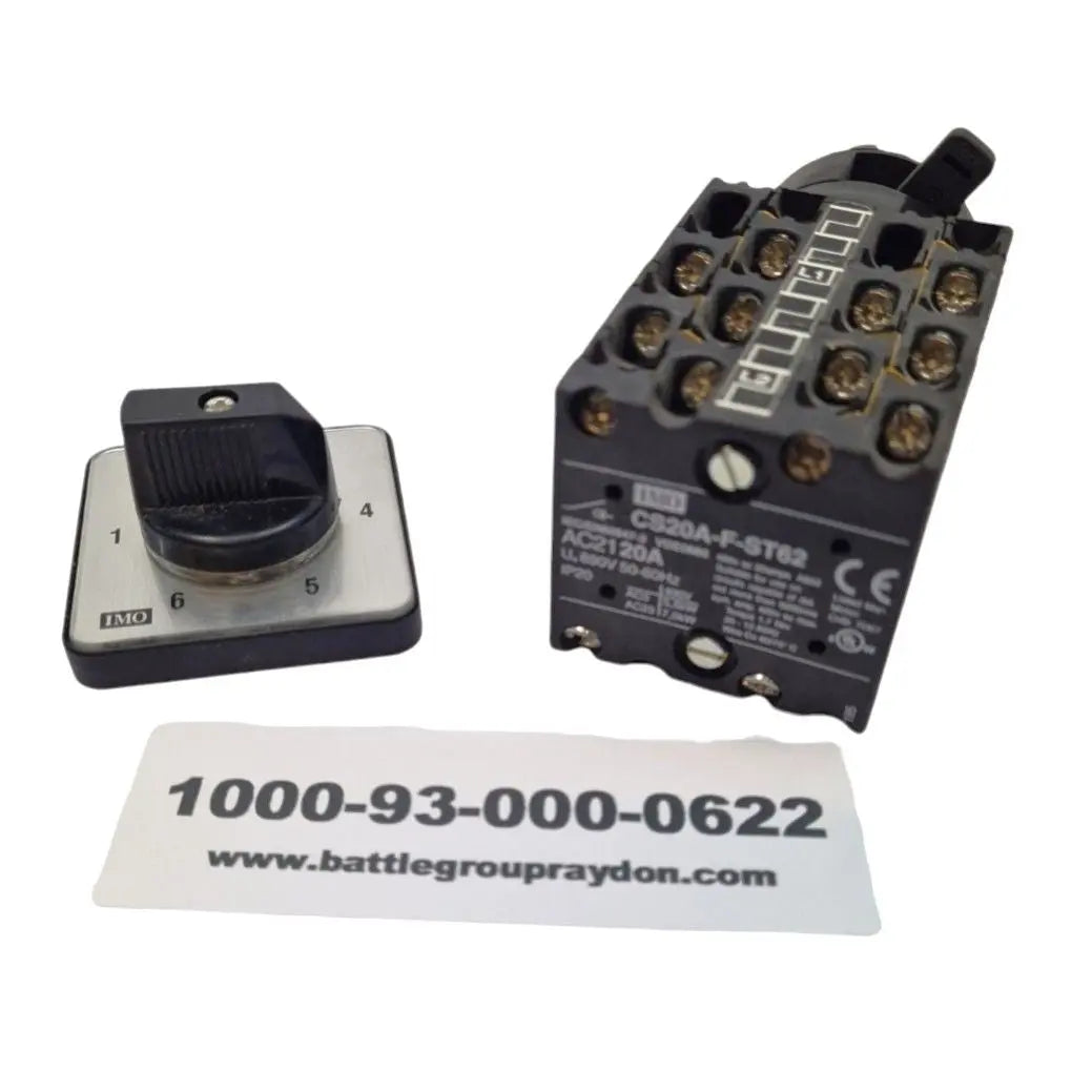 1000-93-000-0622 - 6 Position Switch - 2 Pole - CS20A-F-ST62 battlegroupraydon battlegroup-raydon