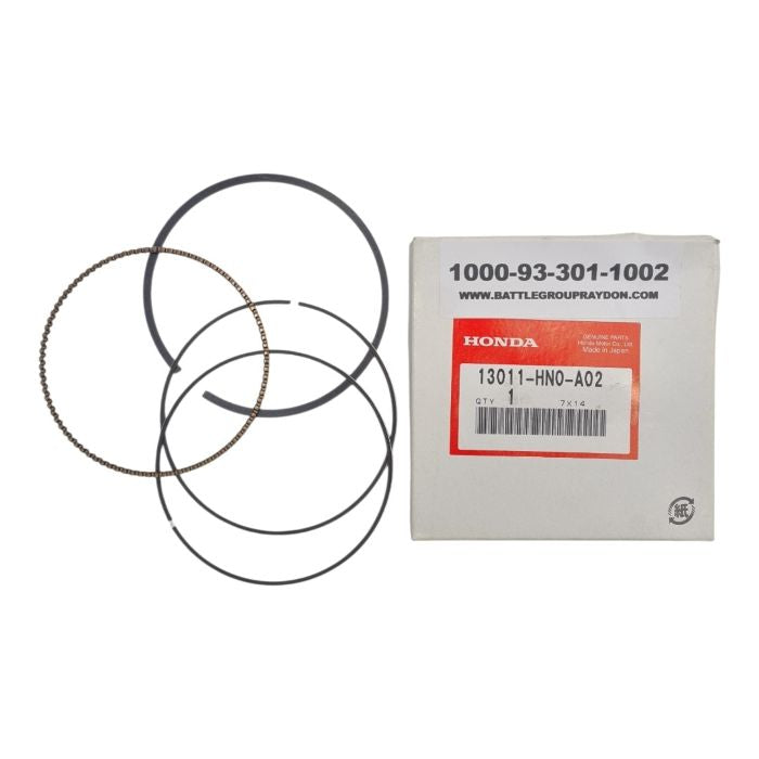 1000-93-301-1002 - Piston Ring Kit Honda ATV Foreman TRX450 - +0.25