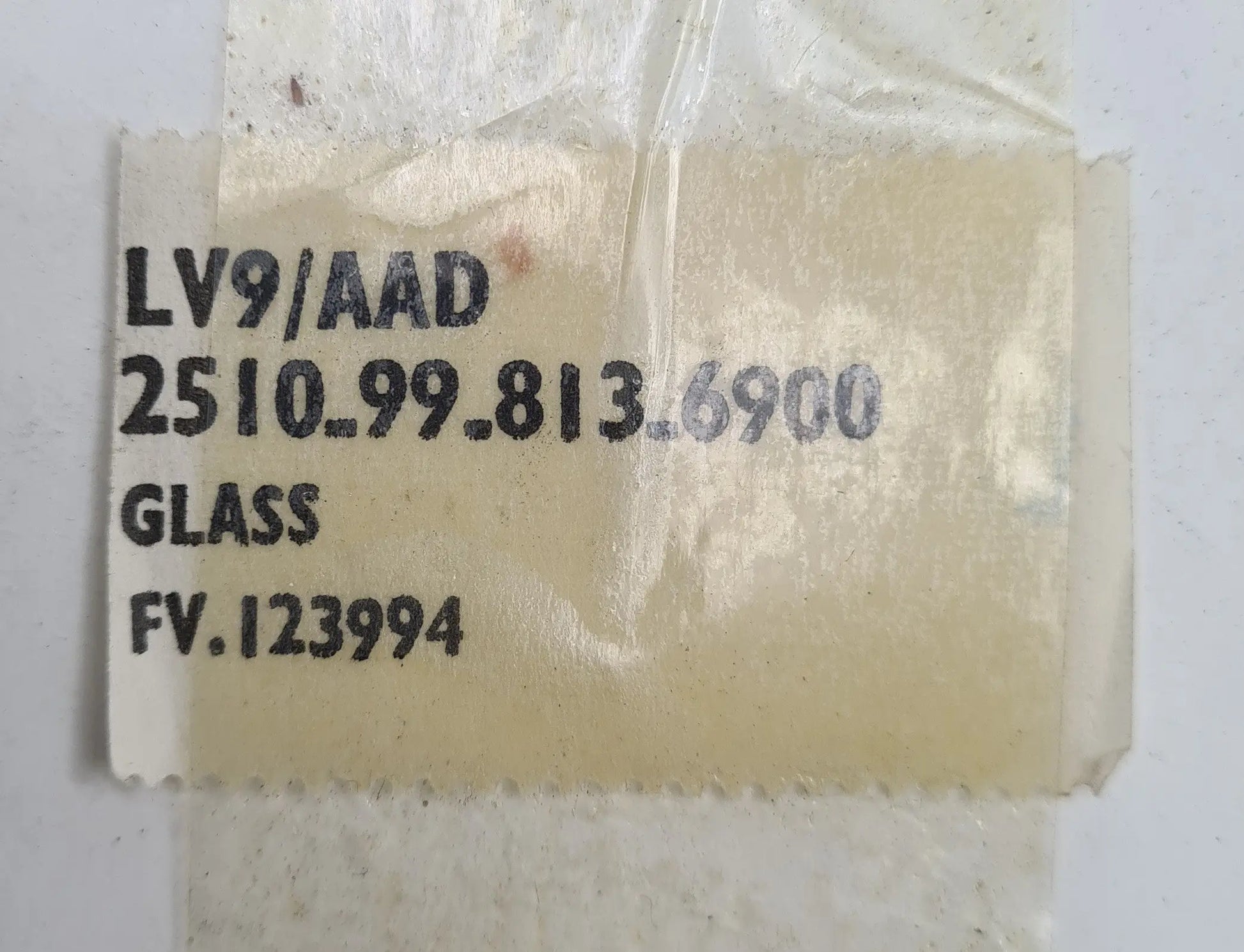 2510-99-813-6989 - Windscreen Panel - FV125965 - LV7/AAD - Alvis Saracen + Saladin battlegroup-raydon battlegroup-raydon