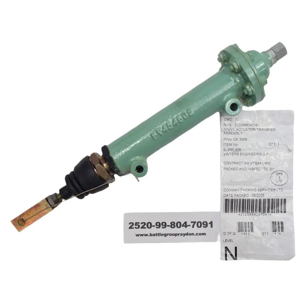 2520-99-804-7091 - Actuator Valve K60 Engines - FV 434 - 432 - FV454671 Vinters Engineering Ltd battlegroup-raydon