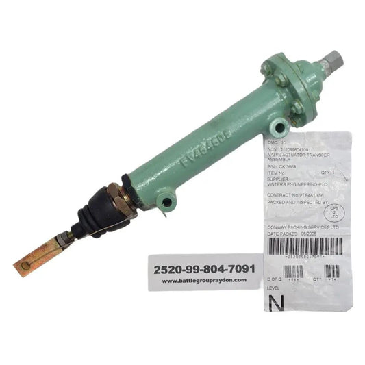 2520-99-804-7091 - Actuator Valve K60 Engines - FV 434 - 432 - FV454671 Vinters Engineering Ltd battlegroup-raydon