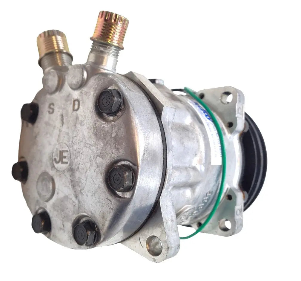 252709480 Sanden Air Compressor S8017 24V Twin Groove 132mm Pulley SD7H15 battlegroup-raydon battlegroup-raydon