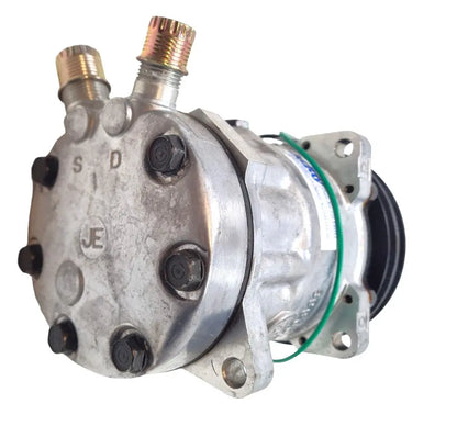 252709480 Sanden Air Compressor S8017 24V Twin Groove 132mm Pulley SD7H15 battlegroup-raydon battlegroup-raydon