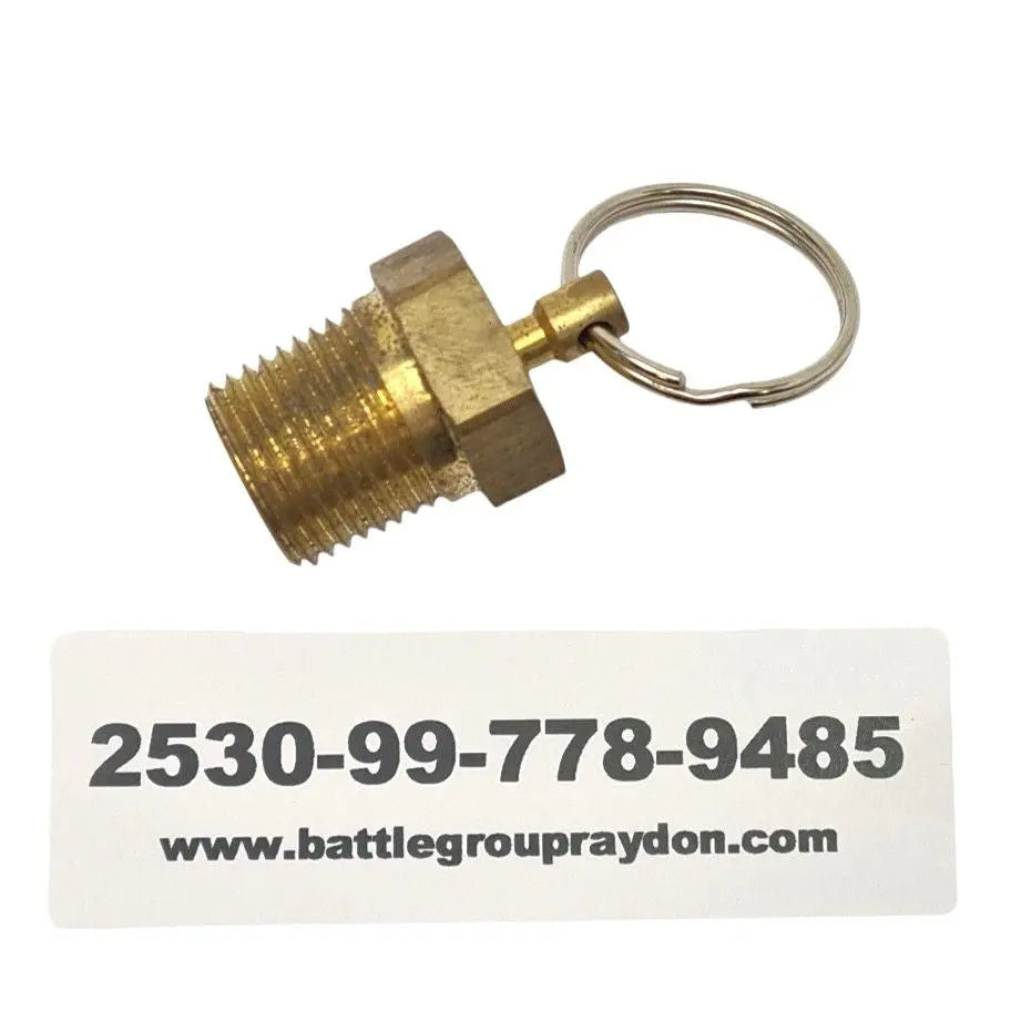 2530-99-778-9485 - Drain Valve 1/2 IN NPTF Male Thread Leyland Daf battlegroup-raydon