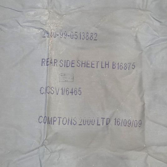2540-99-051-3882 - Rear Side Sheet - Left hand - Leyland Daf