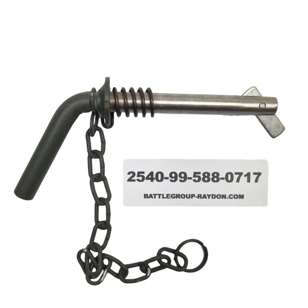 2540-99-588-0717 - Locking Pin with Chain - Trailer Universal Engineering (Charlestown) Ltd battlegroup-raydon