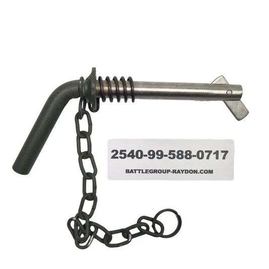 2540-99-588-0717 - Locking Pin with Chain - Trailer Universal Engineering (Charlestown) Ltd battlegroup-raydon
