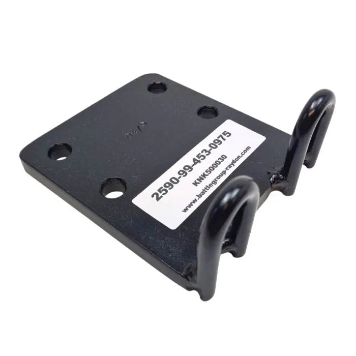 2590-99-453-0975 - Towing Bracket - KNK500030 - NATO tow hitch backing plate - 7RU - Defender - Land Rover Land Rover battlegroup-raydon