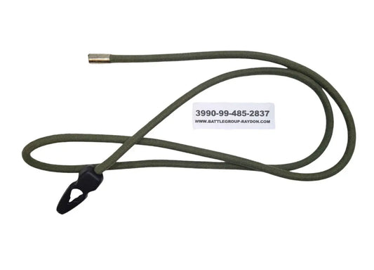 3990-99-485-2837 - Elesticated Rope 8mm  3F71 -140cm long - 28067723-101 Ibex Whitely battlegroup-raydon