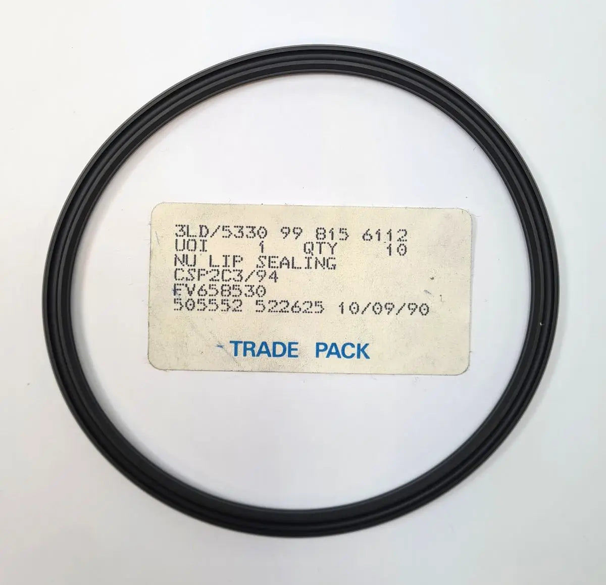 5330-99-815-6112 - Packing preformed - NULip Sealing - Flurocarbon Viton -3.990 Inch ID - 4.420 Inch OD .215 Inch Hgh LV3/LD FV658530 battlegroup-raydon battlegroup-raydon