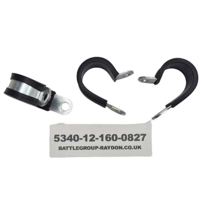 5340-12-160-0827 - Clamp Loop - Norma 22mm - Rubber Sleeved - ACU3801 - 7FW DAF battlegroup-raydon