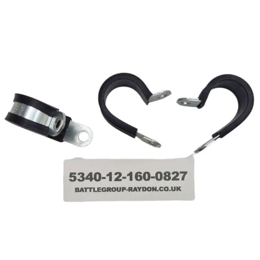 5340-12-160-0827 - Clamp Loop - Norma 22mm - Rubber Sleeved - ACU3801 - 7FW DAF battlegroup-raydon