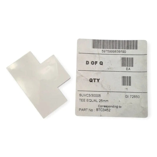 5975-99-983-9790 - 25mm Trunking T-Piece Wolf Defender - STC3452 Land Rover battlegroup-raydon