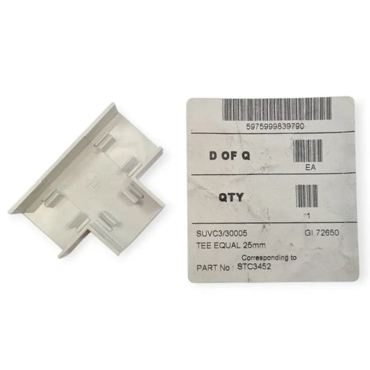 5975-99-983-9790 - 25mm Trunking T-Piece Wolf Defender - STC3452 Land Rover battlegroup-raydon