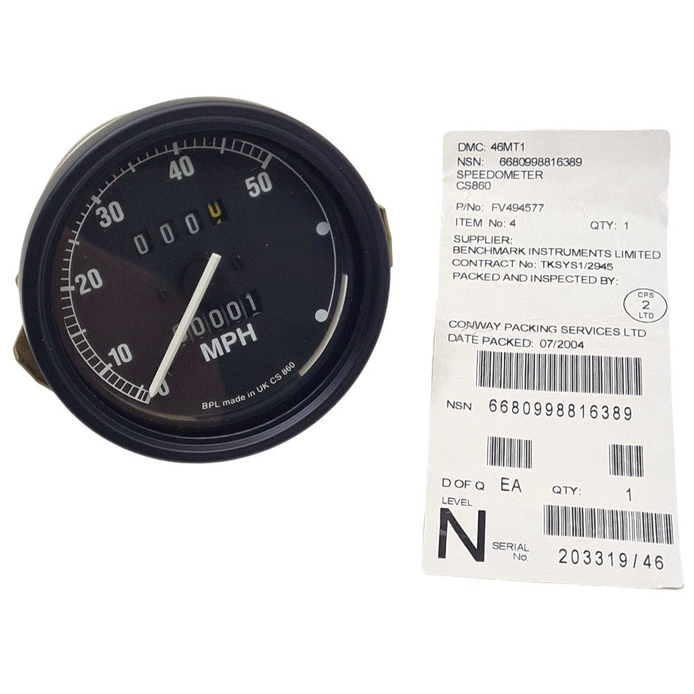6680-99-881-6389 Speedometer Head - CVR(T) + 430 Series