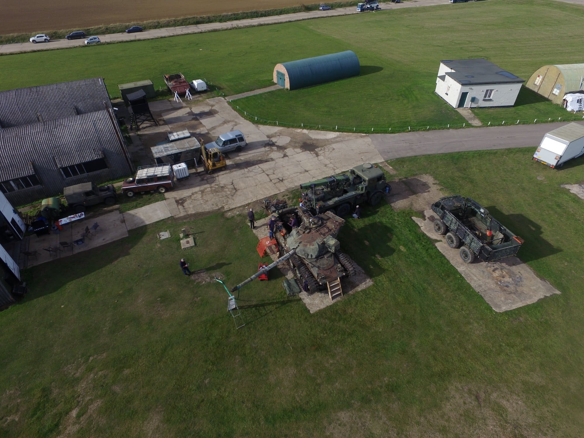 Military Vehicle Restoration of a Chieftain tank