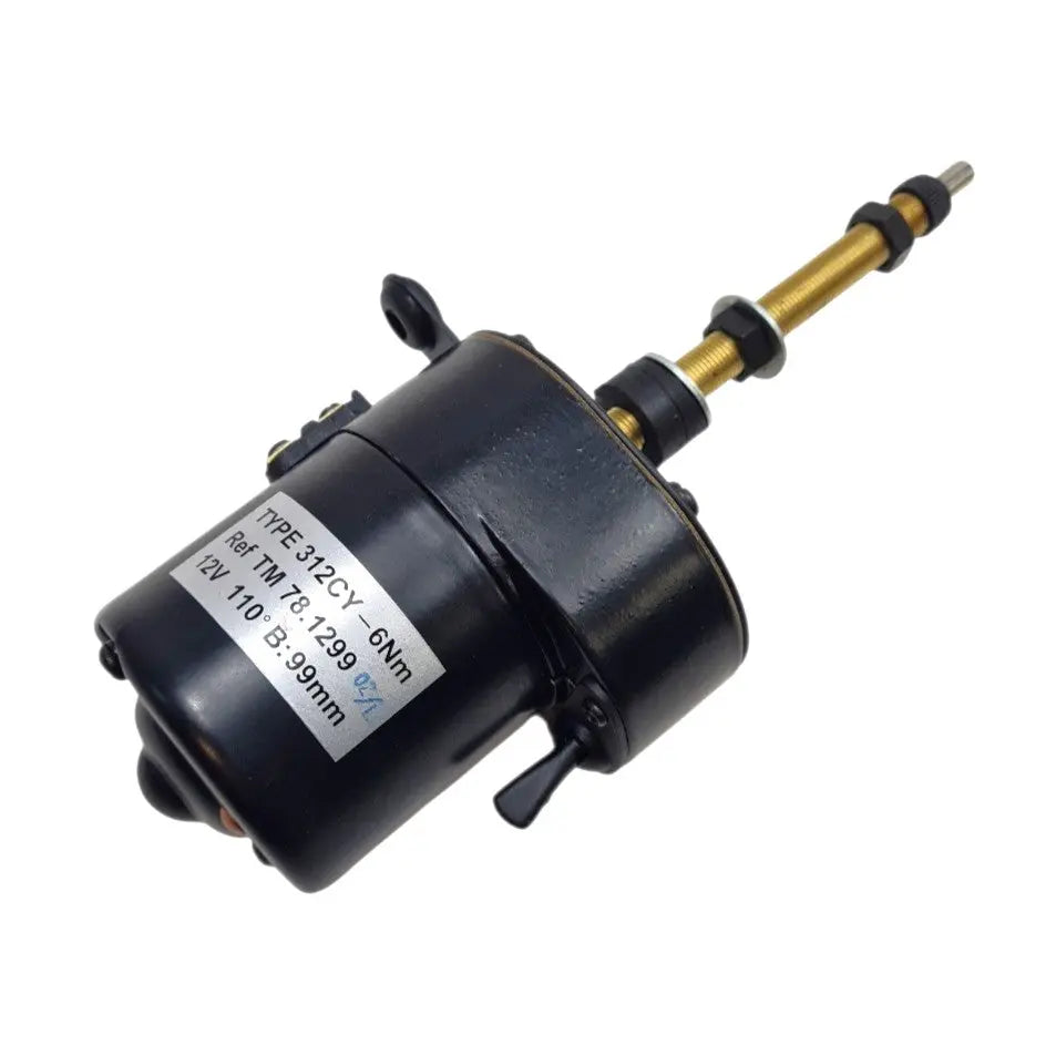 TYPE312CY-6NM - 12V Wiper Motor 110 Degree Sweep - Long shaft - 78.1299 - Multiple applications battlegroupraydon battlegroup-raydon
