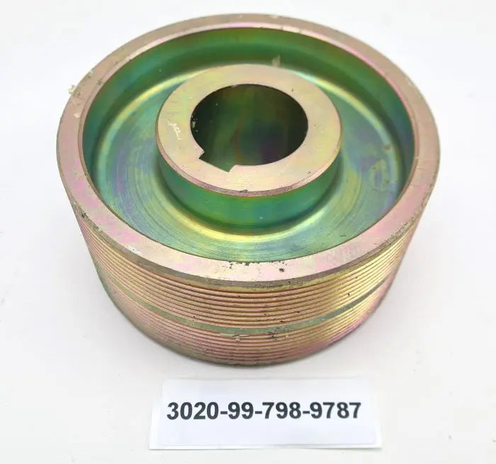 3020-99-798-9787 - Grooved Pulley - 16 Grooves 161mm OD - 75mm Long 50mm ID - 9CET - FV943210 - Combat Engineer Tractor battlegroup-raydon battlegroup-raydon