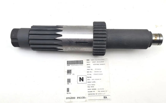 3040-99-822-3902 - Shouldered Shaft - 72mm Major Spline Dia - 53.2mm Minor Spline Dia - 311mm long shaft. - FV736639 - 9CET Horstman Defence battlegroup-raydon