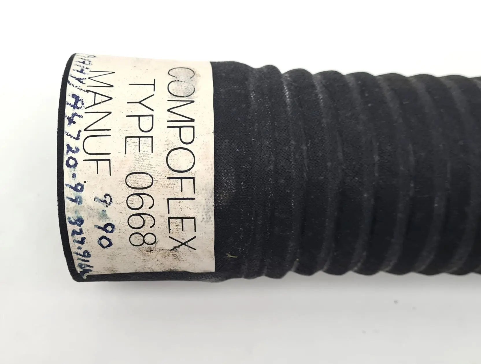 4720-99-827-9164 - Convoluted Air Hose - Compoflex Type 0668 - 3 inch ID 38 inches long - FV742772 - LV9/AHY battlegroup-raydon battlegroup-raydon