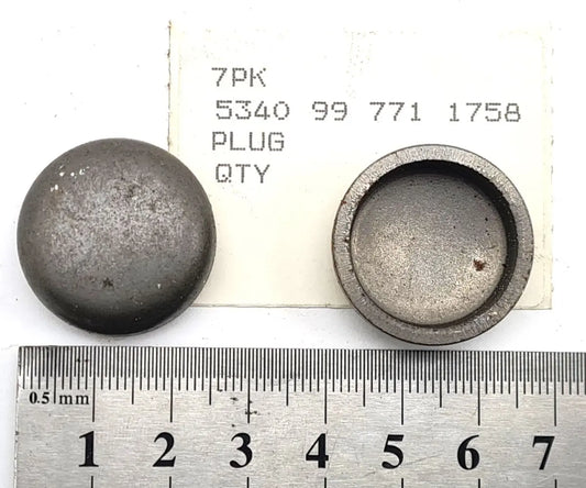 5340-99-771-1758 - Core Plug or Expansion Plug - 1 inch Dia - 7/16 inch Deep - 7PK battlegroup-raydon battlegroup-raydon